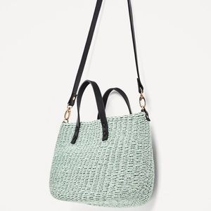 Zara Braided Mini Tote Bag